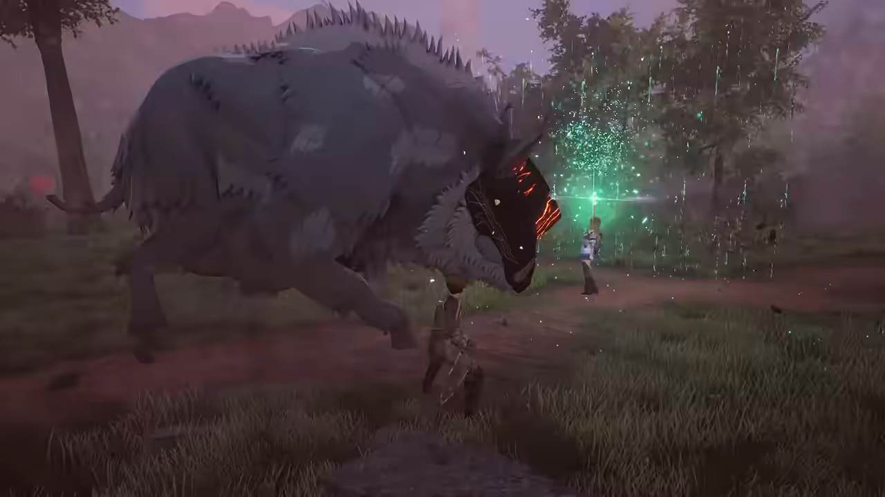Raging Boar boss in the Echoes of Aincrad demo