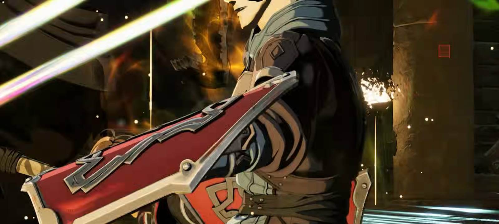 A close-up of a rapier weapon in Echoes of Aincrad